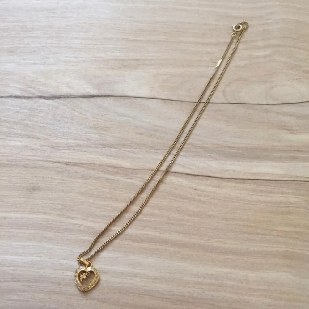 Courreges Pairs Heart Necklace